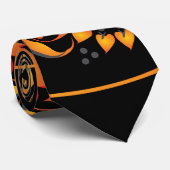 Native russian ornament stropdas (Opgerold)