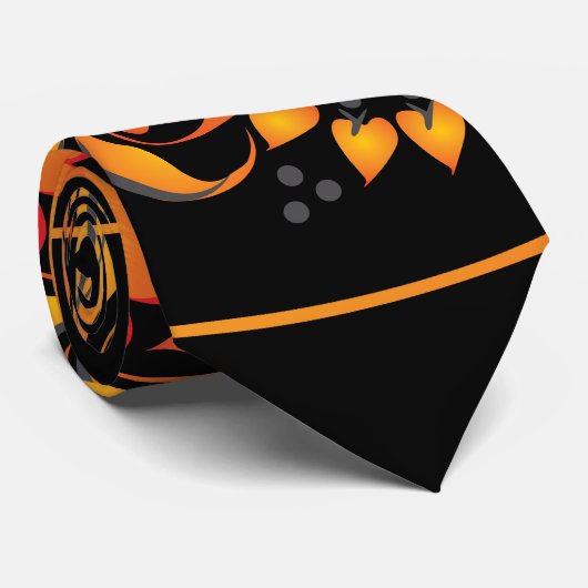 Native russian ornament stropdas (Opgerold)