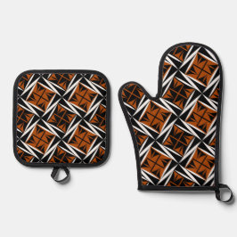 Native Sacred Winds in Rust Ovenwant & Pannenlap Set