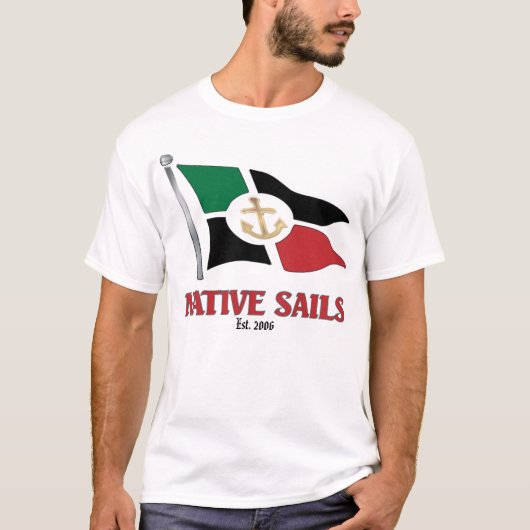 Native Sails, Est. 2006 T-shirt (Voorkant)