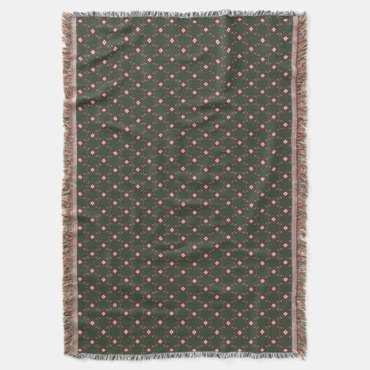 Native Santa Pattern Deken (Voorkant Verticaal)