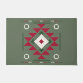 Native Santa Pattern Deurmat (Voorkant)