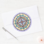 Native Shapes Mandala Sticker (Envelop)