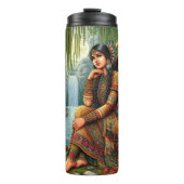 Native Silent Reflection beroemd gemaakt door Fore Thermosbeker (Voorkant)