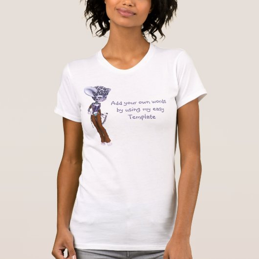 Native Snow Leopard T-Shirt (Voorkant)