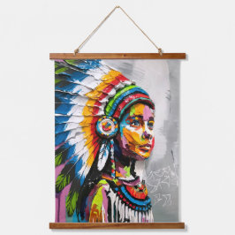 "Native Soul" Hangend Wandkleed