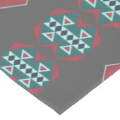 Native Southwestern Indian Art Blanket Design Korte Tafelloper (Hoek)