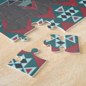 Native Southwestern Indian Art Blanket Design Legpuzzel (Zijkant)