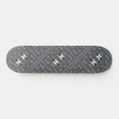 Native Southwestern Indian Art Blanket Design Persoonlijk Skateboard (Horizontaal)