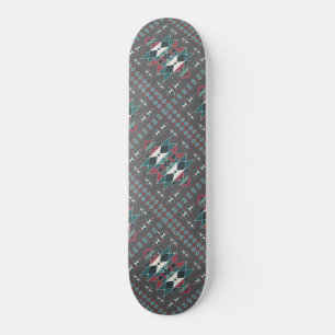 Native Southwestern Indian Art Blanket Design Persoonlijk Skateboard