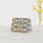 Native Spear Fish Kaart (Gele Bloem)