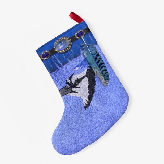 Native Spirit "Blue Jay" kerststop Kleine Kerstsok (Achterkant (Hangend))