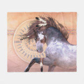 Native Spirit Fleece Blanket (Voorkant (Horizontaal))