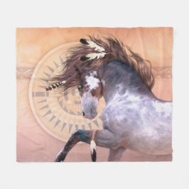 Native Spirit Fleece Blanket Deken