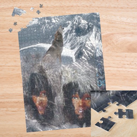 Native Spirit in Alaska 16 x 20-inch Puzzle Legpuzzel