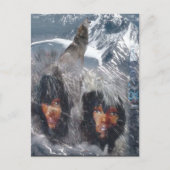 Native Spirit in Alaska Briefkaart (Voorkant)