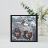 Native Spirit in Alaska Kaart (Staand voorkant)