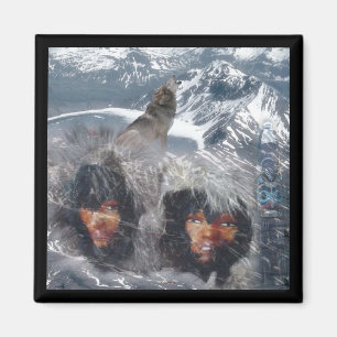 Native Spirit in Alaska Magneet