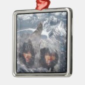 Native Spirit in Alaska Metalen Ornament (Links)