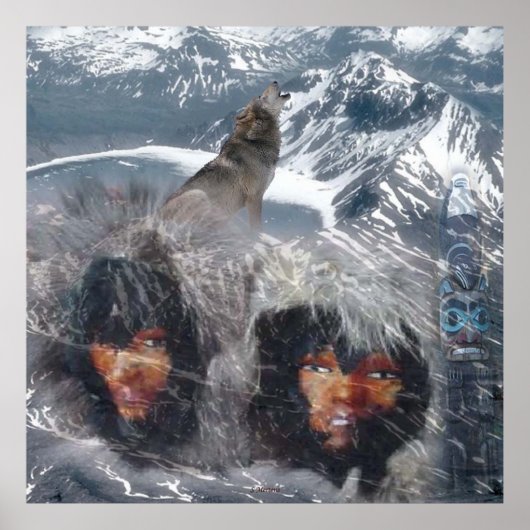 Native Spirit in Alaska Poster (Voorkant)