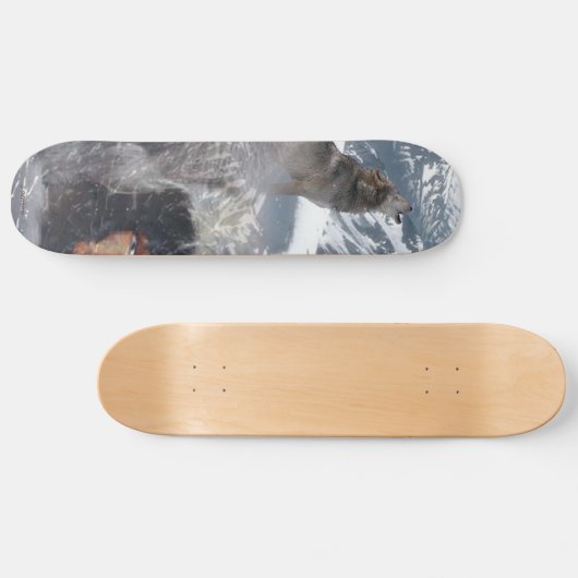 Native Spirit in Alaska Skateboard (Horizontaal)