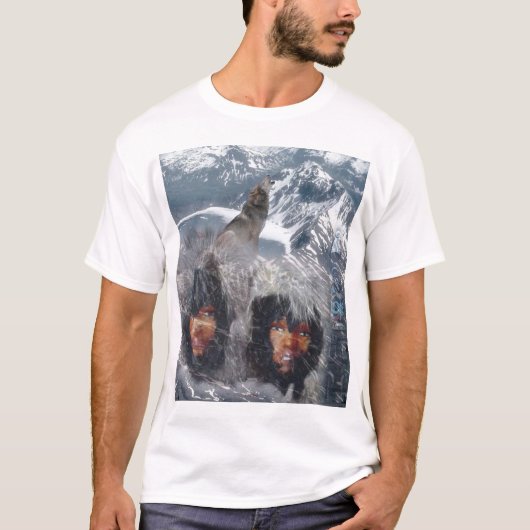 Native Spirit in Alaska T-shirt (Voorkant)