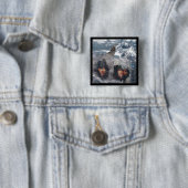 Native Spirit in Alaska Vierkante Button 5,1 Cm (In situ)