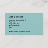 Native Spirit in Alaska Visitekaartje (Achterkant)