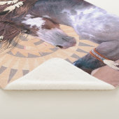 Native Spirit Sherpa Blanket Sherpa Deken (3/4)