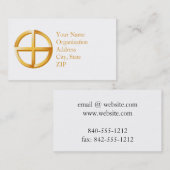 Native Spiritualiteit 3,5" x 2,0" Visitekaartje (Voorkant / Achterkant)