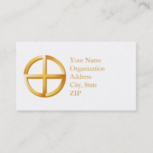 Native Spiritualiteit 3,5" x 2,0" Visitekaartje