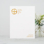 Native Spiritualiteit 8.5" x 11" Custom Briefhoofd (Staand voorkant)