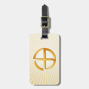 Native spiritualiteit bagagelabel