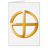 Native Spirituality 4" x 5,6" Wenskaart (Voorkant)