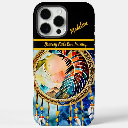 Native Storyteller Firestarter: Tribal Art Case-Mate iPhone Case (Achterkant)