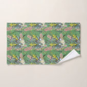 Native Struik Blooms Summer Green Bad Handdoek (Handdoek)