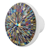 Native Sun Swirl Ceramic Knob Keramische Knop (Rechts)