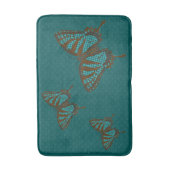 Native Swallowtail Bath Mat (Voorkant Verticaal)