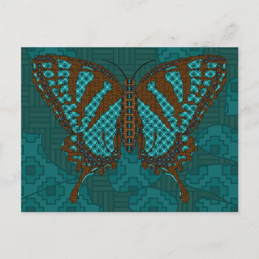 Native Swallowtail Briefkaart (Voorkant)