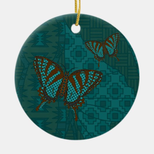 Native Swallowtail Ornament (Voorkant)