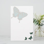 Native Swallowtail Stationery Briefpapier (Staand voorkant)