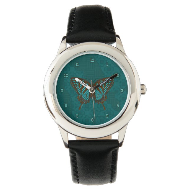 Native Swallowtail Watch Horloge (Voorkant)