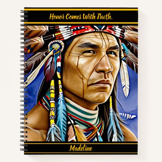 Native Symbolism Planner: Wild Design Notitieboek (Voorkant)