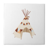 Native Teepee Tegeltje (Voorkant)