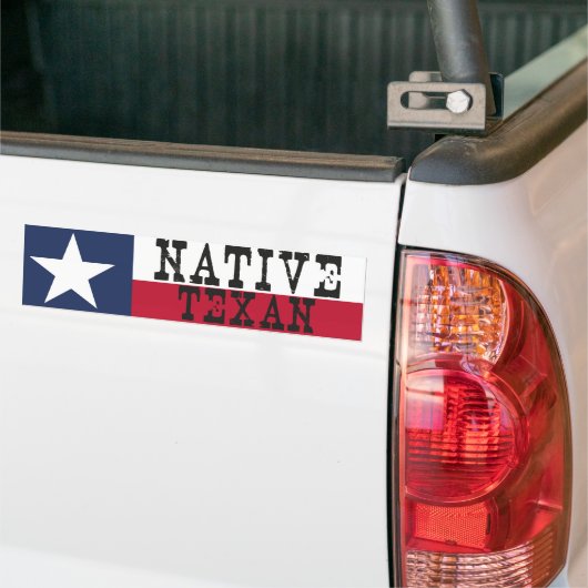 Native Texan Bumpersticker (Op Truck)