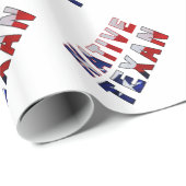 Native Texan Flag Cadeaupapier (Rol Hoek)