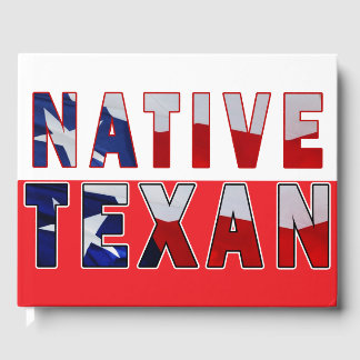 Native Texan Flag Gastenboek
