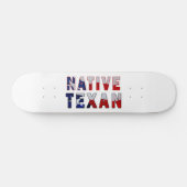 Native Texan Flag Persoonlijk Skateboard (Horizontaal)