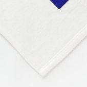 Native Texan Flag van de 8e generatie Fleece Deken (Hoek)