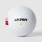 Native Texan Flag van de 8e generatie Golfballen (Logo)